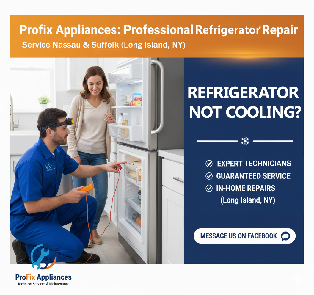 Refrigerator repair service in Long Island NY - Profix Appliances